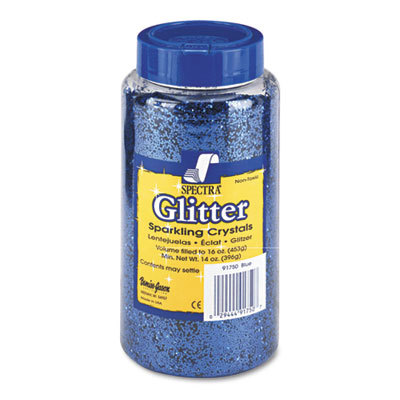 GLITTER;SPECTRA;16OZ;BLUE